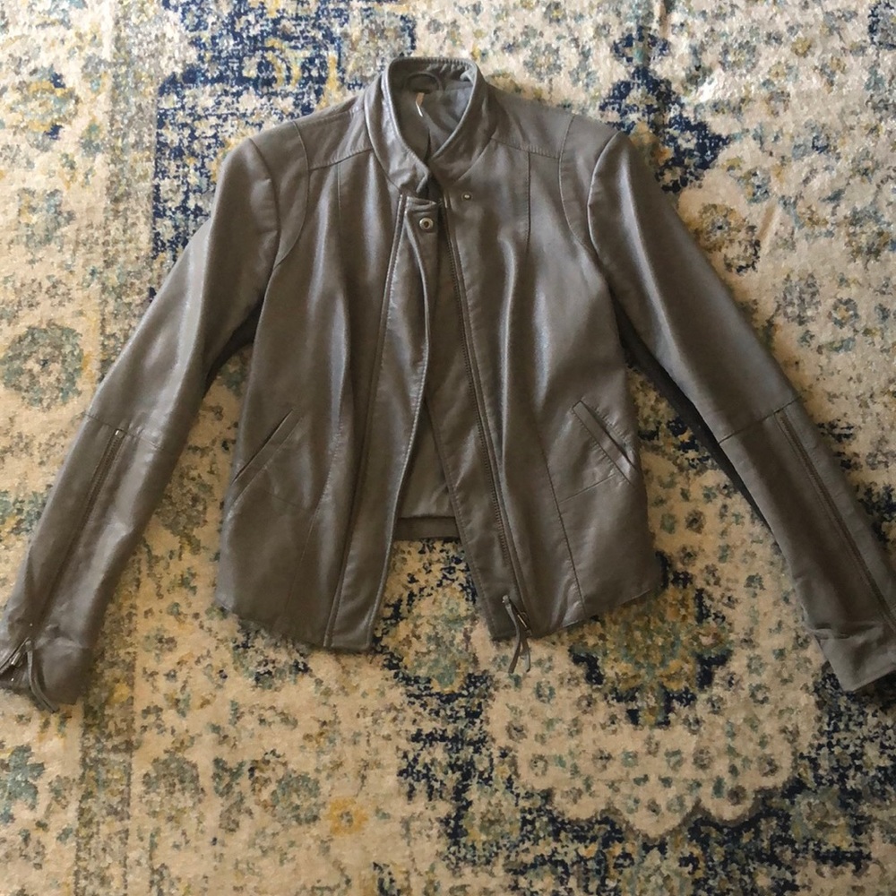 Free People- buttery suede jacket